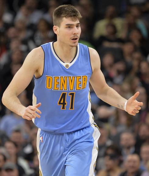 Juancho Hernangómez, jugador de los Nuggets. 