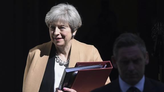 La primera ministra de Reino Unido, Theresa May.