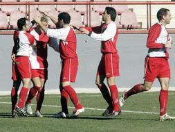Importante victoria del Logroñés CF. /JONATHAN HERREROS