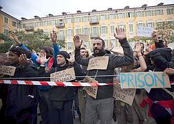 Protesta en Niza contra la cumbre // EFE