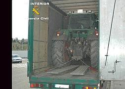 Once detenidos por robar tractores en la cuenca del Ebro