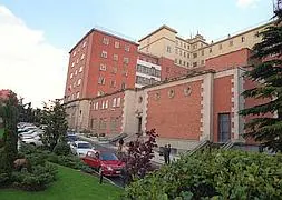 Hospital General Yagüe, en Burgos // L.R.