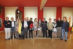 María Isabel Lizarraga fue elegida como ganadora del premio de narración breve 'De Buena Fuente' del año pasado por su relato 'Venturoso viaje de vuelta'. ::                         J. RODRÍGUEZ