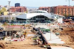 Las previsiones municipales son las de empezar la construcción de la estación de autobuses frente a la de trenes durante el último trimestre del 2013. ::                         ENRIQUE DEL RÍO