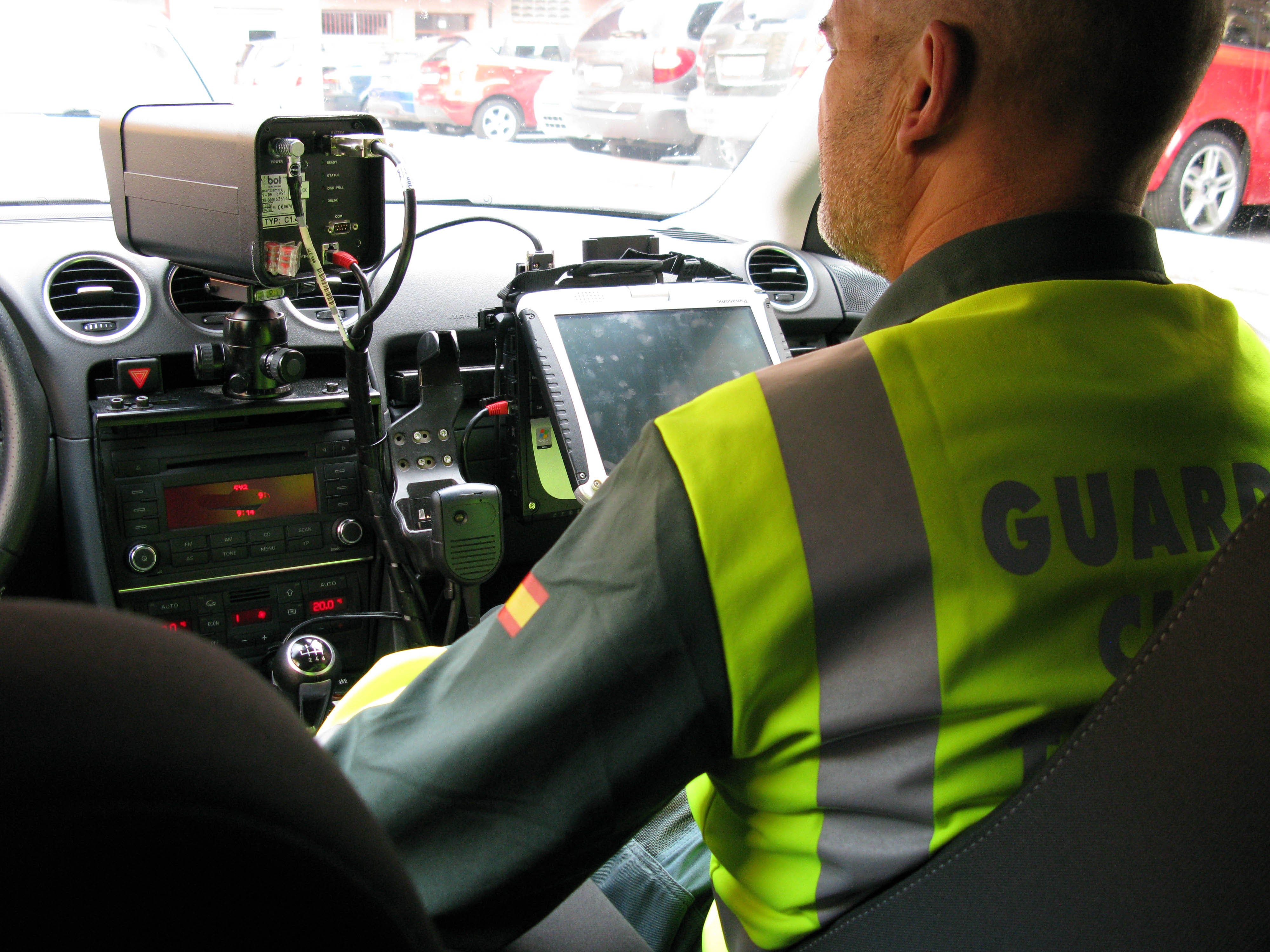 Radar de Tráfico de la Guardia Civil.