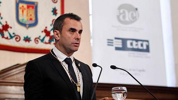 El presidente de la Asociación de Industrias de Calzado y Conexas de La Rioja (AICCOR), Basilio García. 