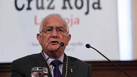 Fernando Reinares, durante su discurso. 