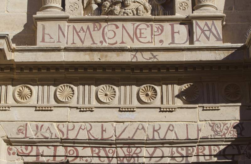 Las inscripciones de la Iglesia de Palacio aluden a un 'movimiento ciudadano'