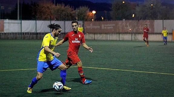 Un momento del partido del Calsancio contra el Vianés. 