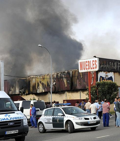 El incendio tuvo lugar el el 15 de septiembre de 2010. 