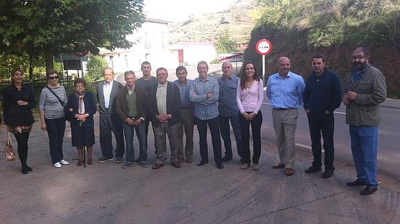 Antonio Burgos, Susana Rica y Víctor Garrido han visitado las obras.