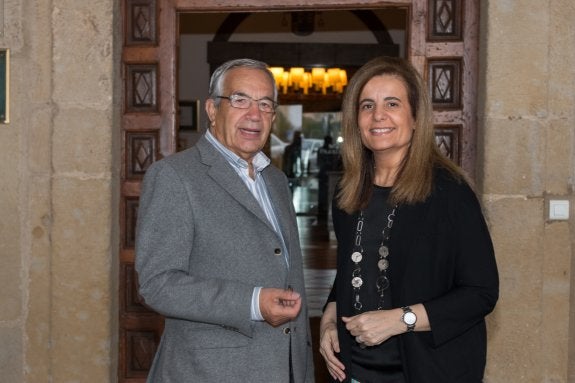 Fátima Báñez, de visita privada en
Santo Domingo y Calahorra
