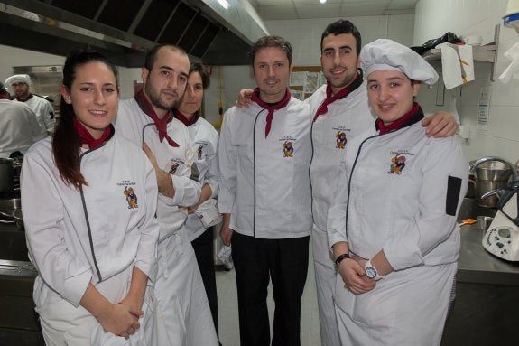La cocina que viaja en un bus londinense