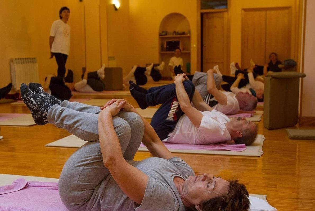 Clases en la Escuela Ananda, de Logroño.