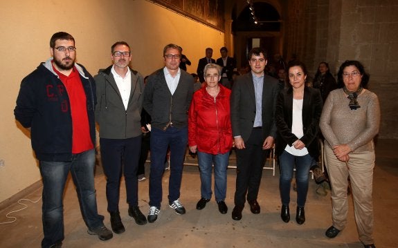 Candidatos de las distintas listas políticas que concurren a las próximas municipales en Logroño. 