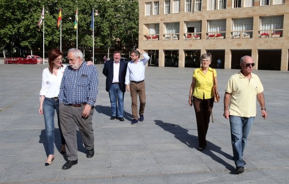 Diario LA RIOJA reunió el pasado jueves a los 'últimos' de las listas municipales de PP, PSOE, PR+, Cambia Logroño, Ciudadanos y UPyD.