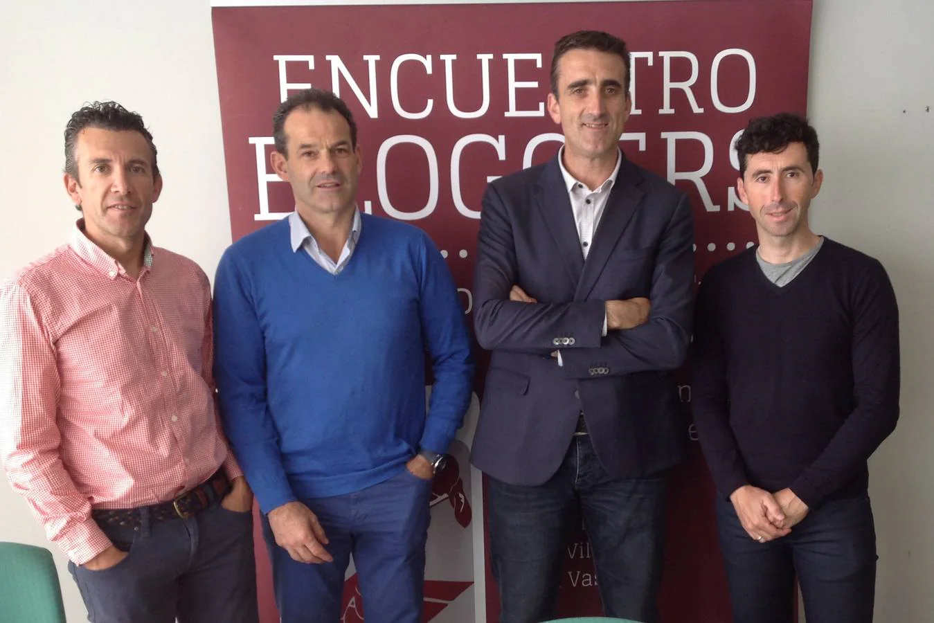 Pedro Ferrer, Augusto Ibáñez, Marcos Moreno y Joseba Beloki. 