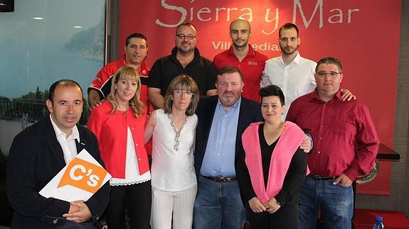 Candidatura de Ciudadanos en Villamediana. 