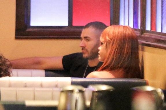 Karim Benzema y Rihanna estuvieron desayunando juntos en una cafetería de menús típicos cubanos, en Nueva York. :: cordon press
