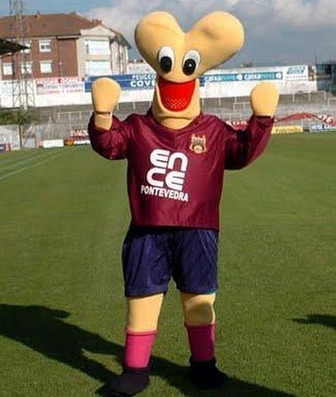 La mascota del Pontevedra es la más fea del mundo