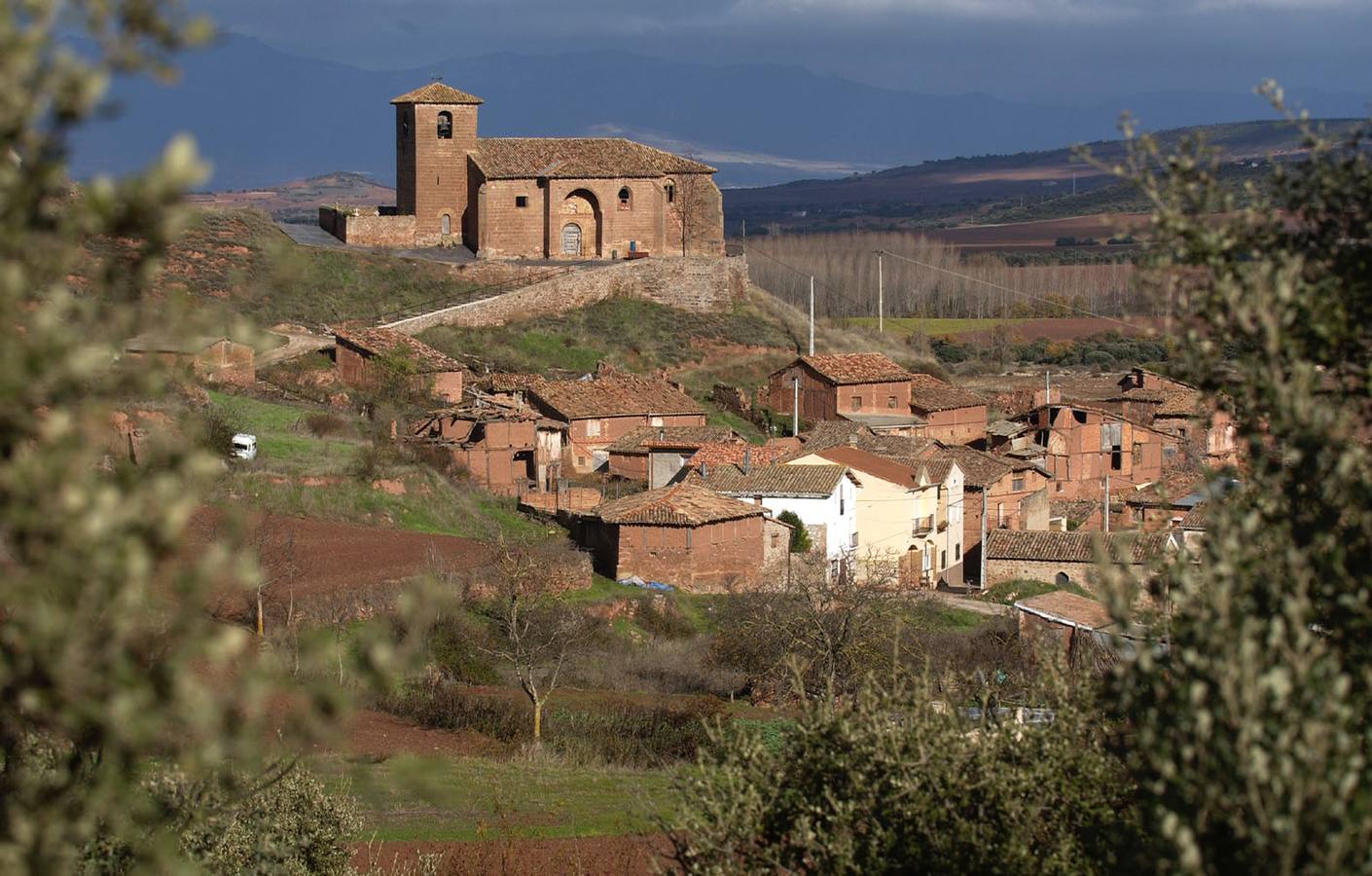 Vista panorámica de Bezares. 