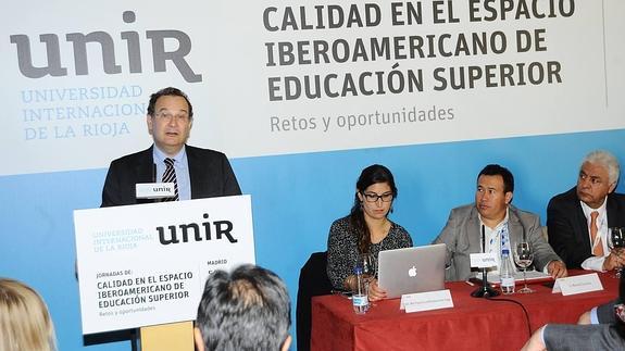 La clausura del acto en Madrid.