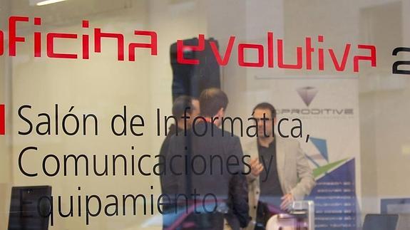 Instalación de la Oficina Evolutiva edel Grupo Pancorbo en una edición anterior. 