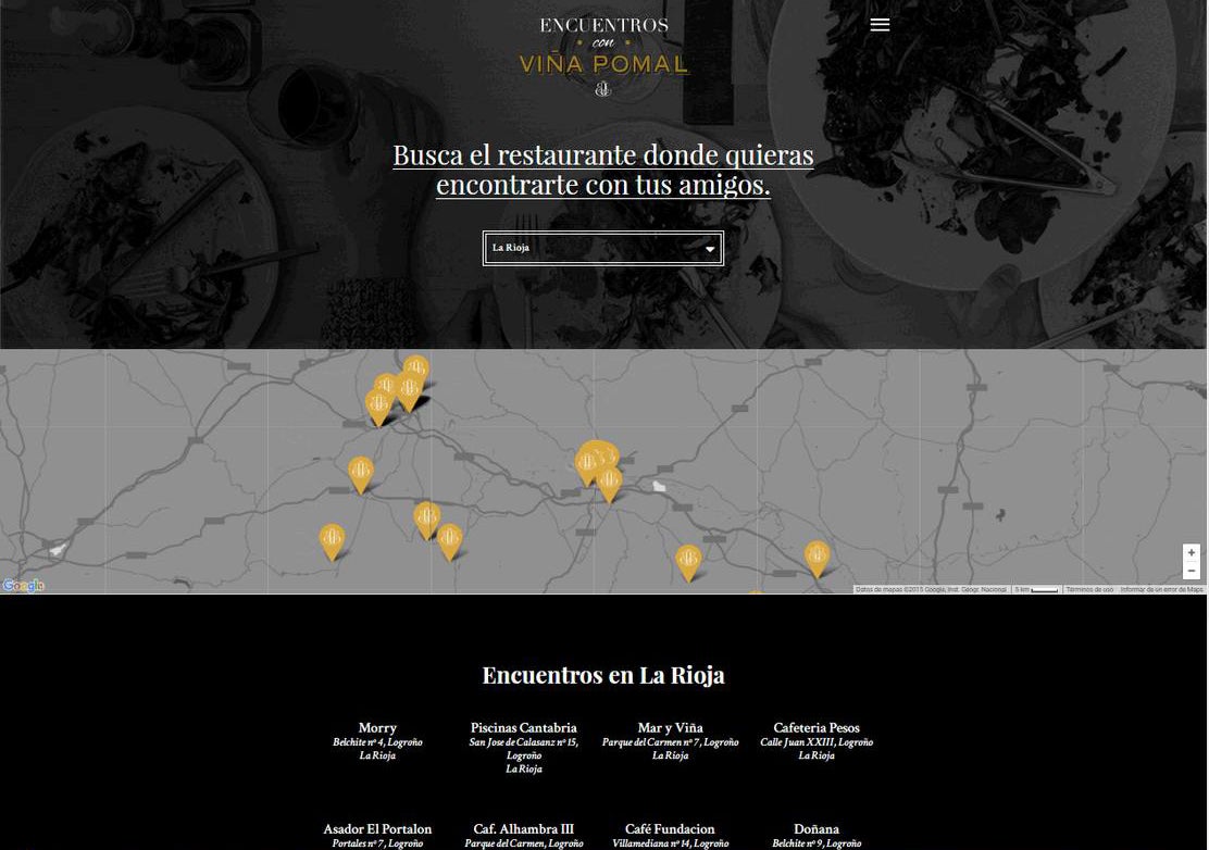 'Encuentros con Viña Pomal'