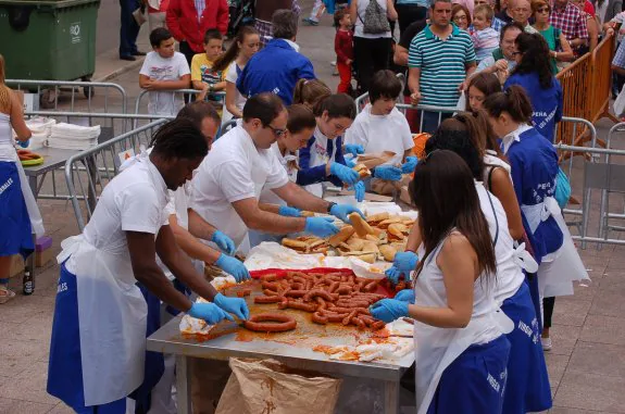 El Festival del Chorizo muestra la riqueza de Baños :: p.j.p.