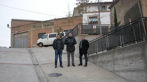 Mejora de tres calles en Ventosa