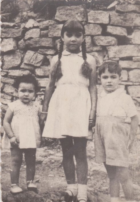 Retrato de familia en Soto en 1958