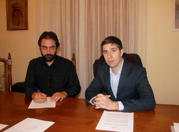 Convenio para canalizar el gas natural en San Asensio