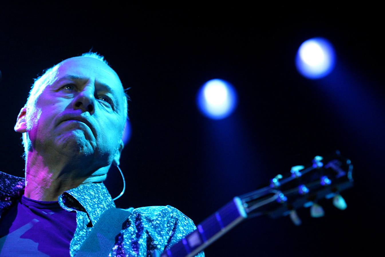 El 'original' Mark Knopfler, guitarrista de los 'Dire Straits' 