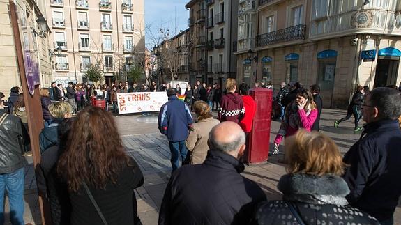 Concentración en Logroño, este miércoles