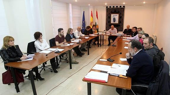 Pleno del año 2013 en el que se debatió la legalidad del chalet de Pedro Sanz. 