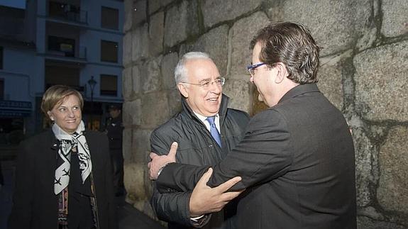 Ceniceros y Fernández Vara, esta mañana