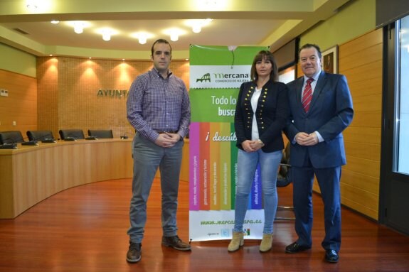 Jonás Olarte, María Rubio y Javier Ureña. :: p.j.p.