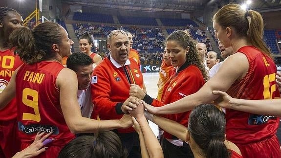 España, en el torneo disputado en Logroño en mayo de 2015. 