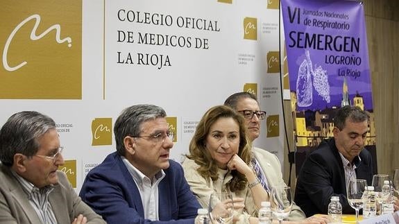 Presentación de las Jornadas médicas sobre el aparato respiratorio. 