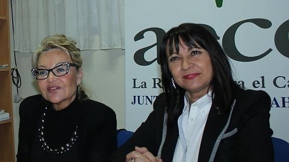 Divina López (i) y María Negueruela