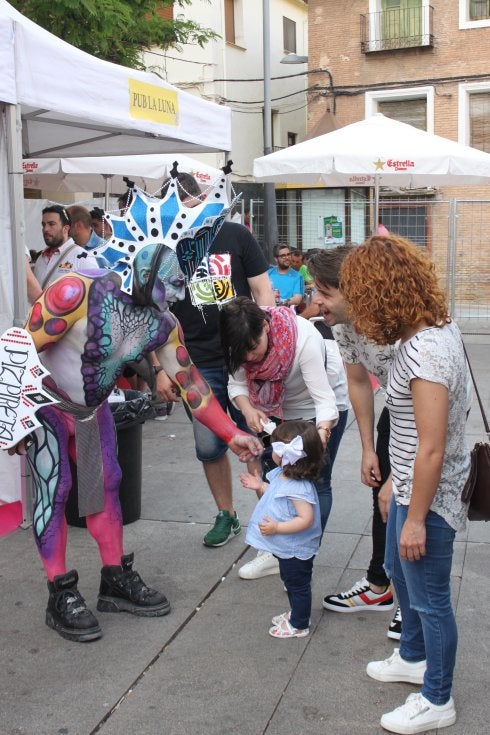 Personajes poblaron la feria. :: ep