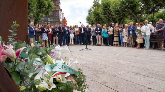 Homenaje a Miguel Ángel Blanco con motivo del 19º aniversario de su asesinato