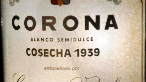 Corona de 1939, el blanco de CVNE que también obtuvo los 'cien puntos Parker'
