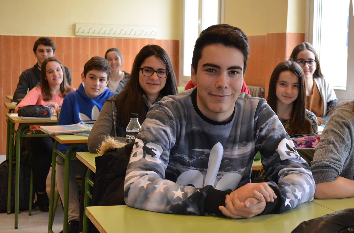 Estudiantes del Valle de Cidacos, en una imagen de archivo