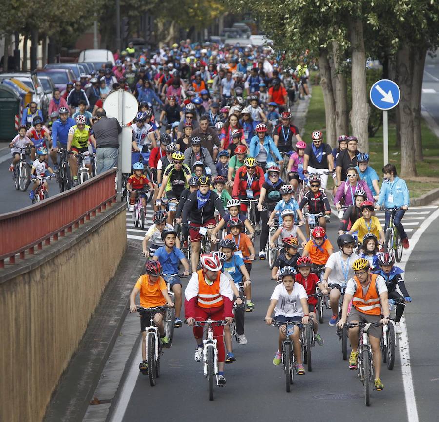 Corredores participantes en una Marcha pro Unicef anterior. 