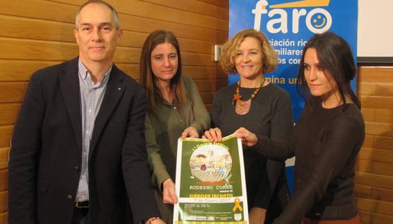 Rodezno correrá contra el cáncer infantil