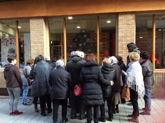 Los usuarios del centro han conocido el escaparate resultante. :: 