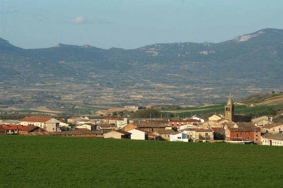 Vista panorámica de Rodezno. 