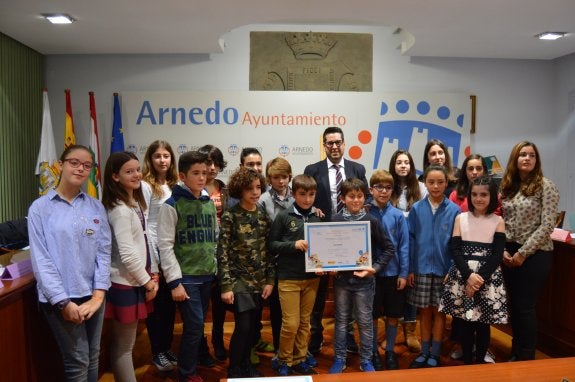 El Consejo infantil, uno de los avances de Arnedo. :: 