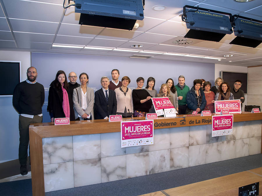 Presentación de la programación de 'Mujres en el Arte' 2017. 